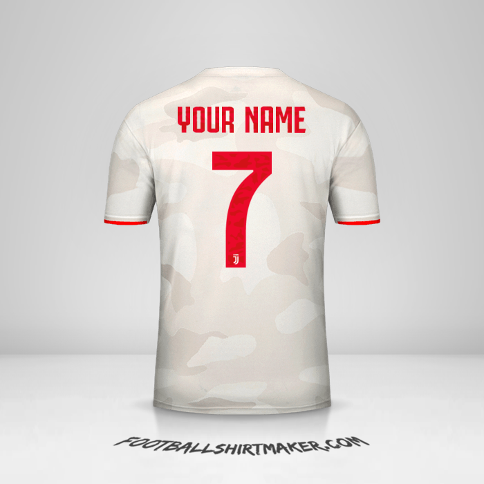 Juventus FC 2019 20 Cup II jersey. Create jersey with your name and number