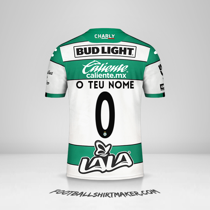 Camisola Santos Laguna 2019/20 -  o teu nome - 0