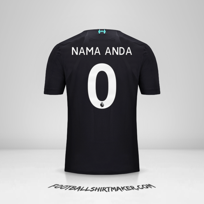 Jersey Liverpool FC 2019/20 III -  nama anda - 0