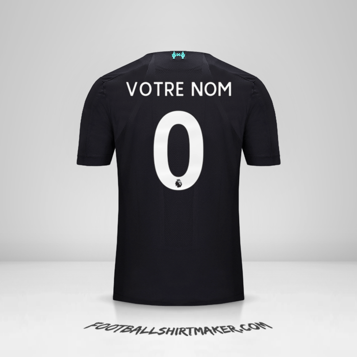 Maillot Liverpool FC 2019/20 III -  votre nom - 0