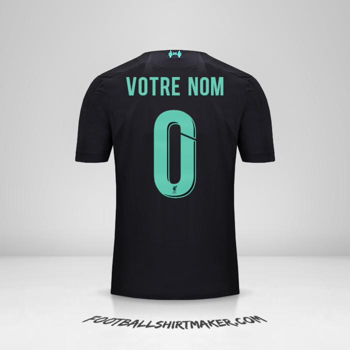 Maillot Liverpool FC 2019/20 Cup III -  votre nom - 0