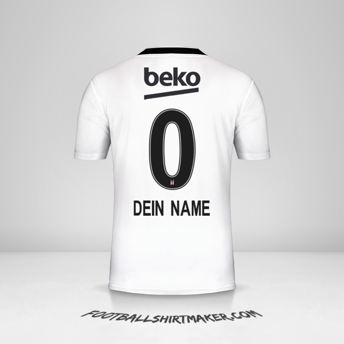 Trikot Besiktas JK 2019/20 -  dein name - 0