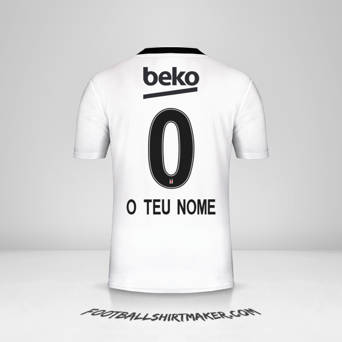 Camisola Besiktas JK 2019/20 -  o teu nome - 0