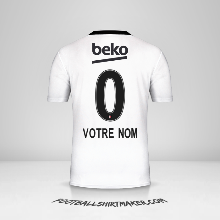 Maillot Besiktas JK 2019/20 -  votre nom - 0