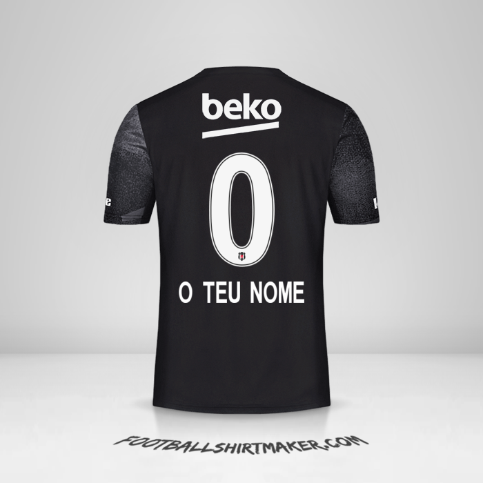 Camisola Besiktas JK 2019/20 II -  o teu nome - 0