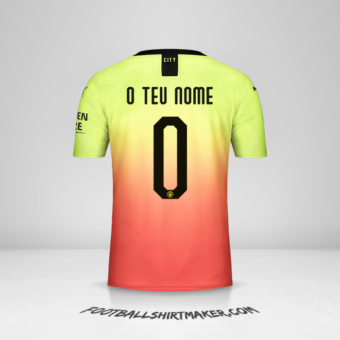 Camisola Manchester City 2019/20 Cup III -  o teu nome - 0