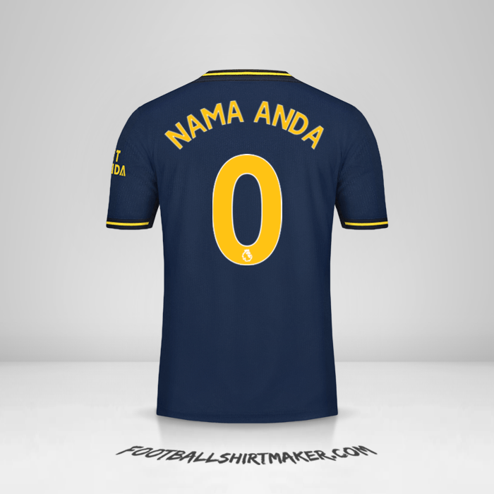 Jersey Arsenal 2019/20 III -  nama anda - 0