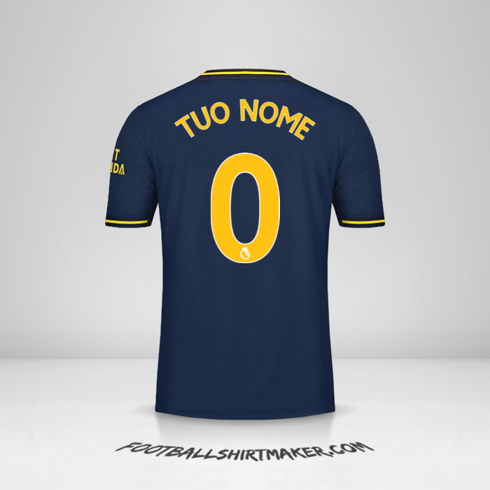 Maglia Arsenal 2019/20 III -  tuo nome - 0