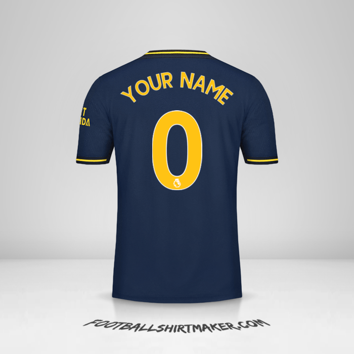 Jersey Arsenal 2019/20 III -  your name - 0