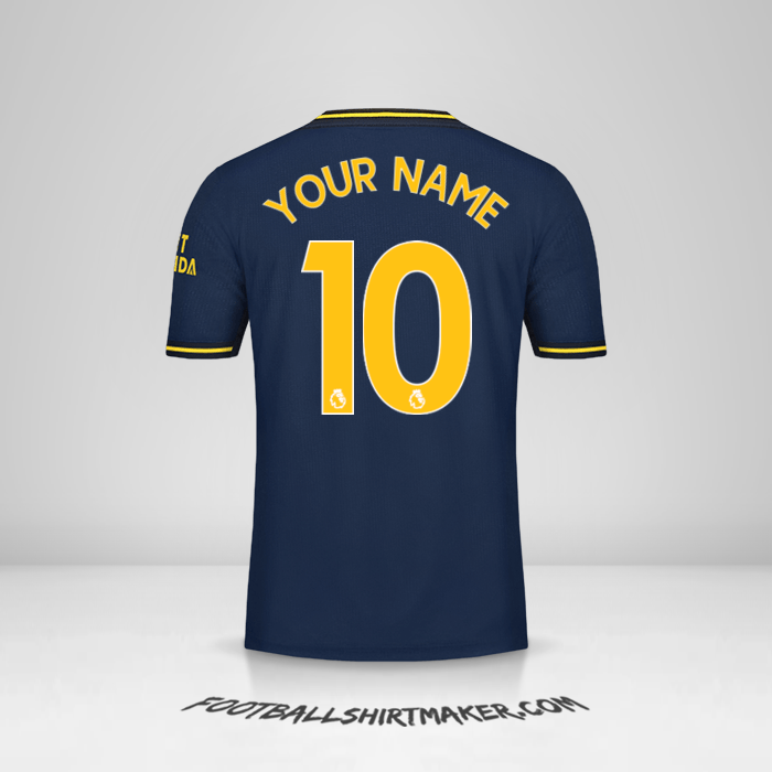 Arsenal 2019/20 III jersey number 10 your name