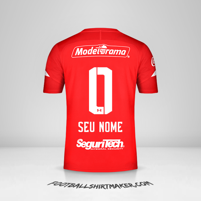 Camisa Toluca FC 2019/20 -  seu nome - 0