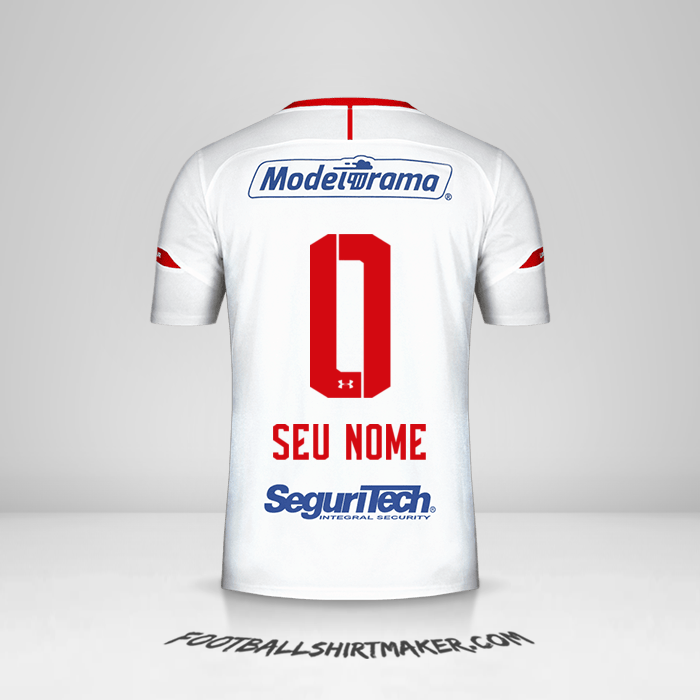 Camisa Toluca FC 2019/20 II -  seu nome - 0