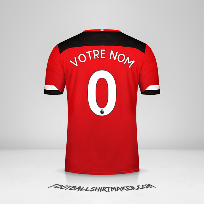 Maillot Southampton FC 2019/20 -  votre nom - 0