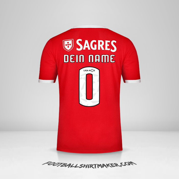 Trikot SL Benfica 2019/20 -  dein name - 0