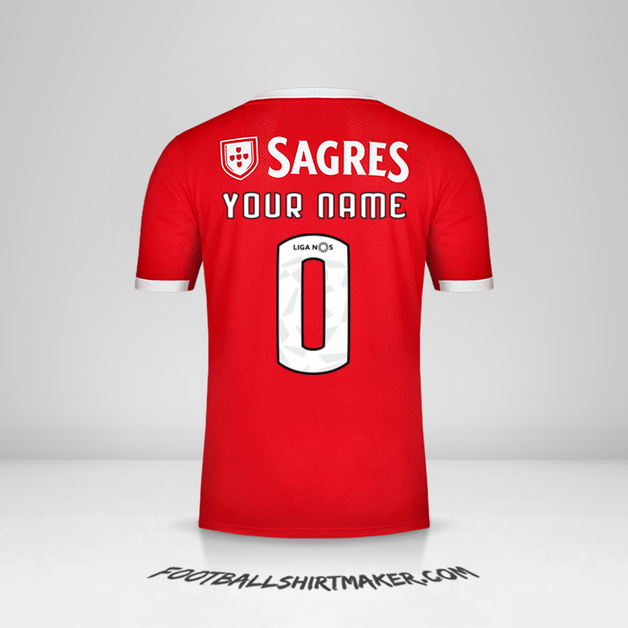 Shirt SL Benfica 2019/20 -  your name - 0