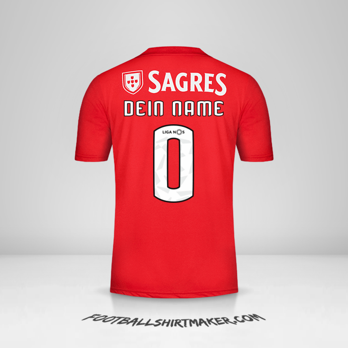 Trikot SL Benfica 2018/19 -  dein name - 0