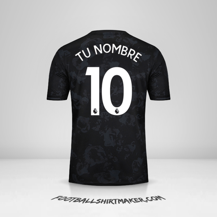 Camiseta Manchester United 2019/20 III número 10 tu nombre