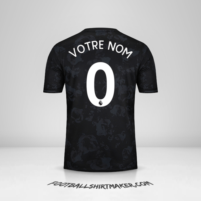 Maillot Manchester United 2019/20 III -  votre nom - 0