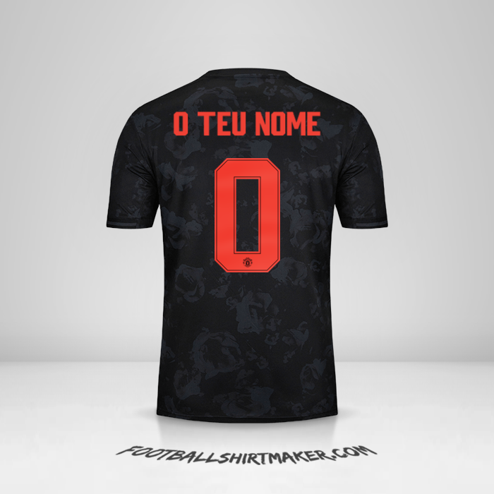 Camisola Manchester United 2019/20 Cup III -  o teu nome - 0