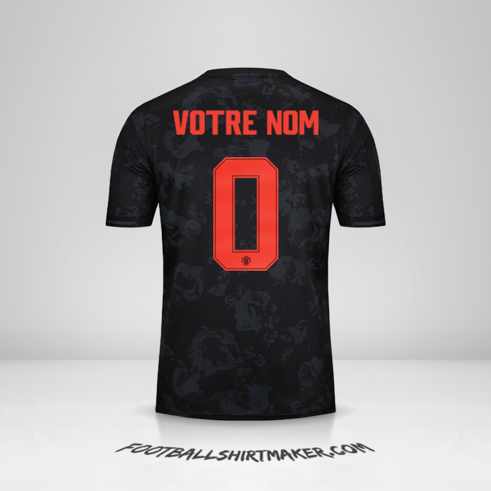 Maillot Manchester United 2019/20 Cup III -  votre nom - 0