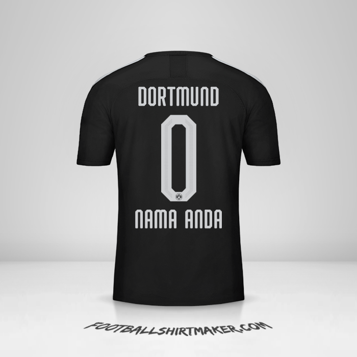 Jersey Borussia Dortmund 2019/20 II -  nama anda - 0