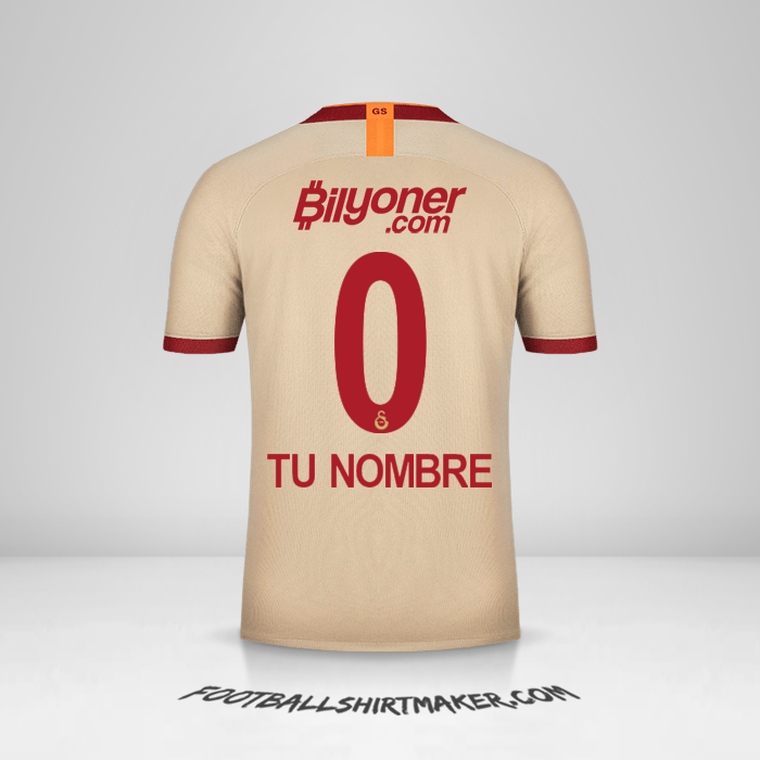 Jersey Galatasaray SK 2019/20 II -  tu nombre - 0