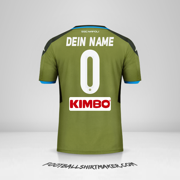 Trikot SSC Napoli 2019/20 II -  dein name - 0