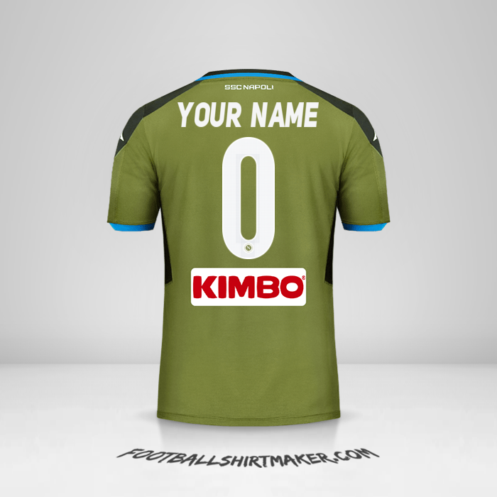 Shirt SSC Napoli 2019/20 II -  your name - 0