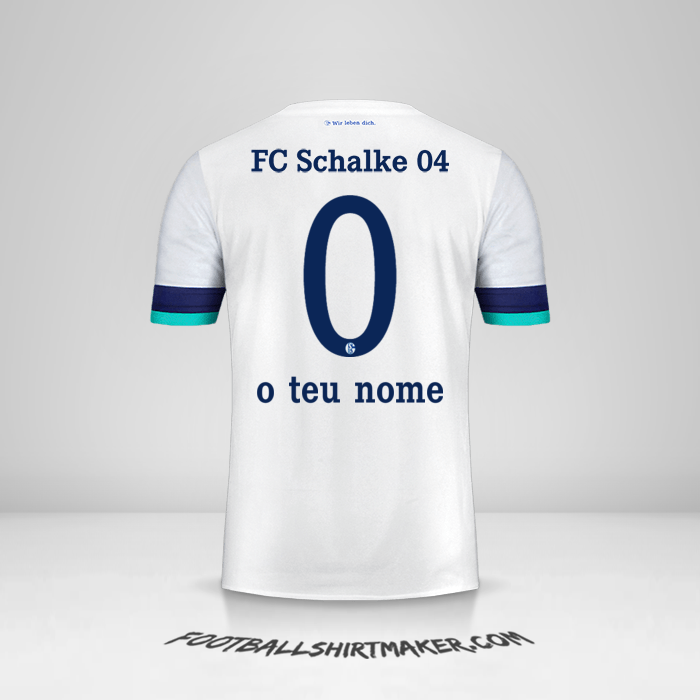 Camisola Schalke 04 2019/20 II -  o teu nome - 0