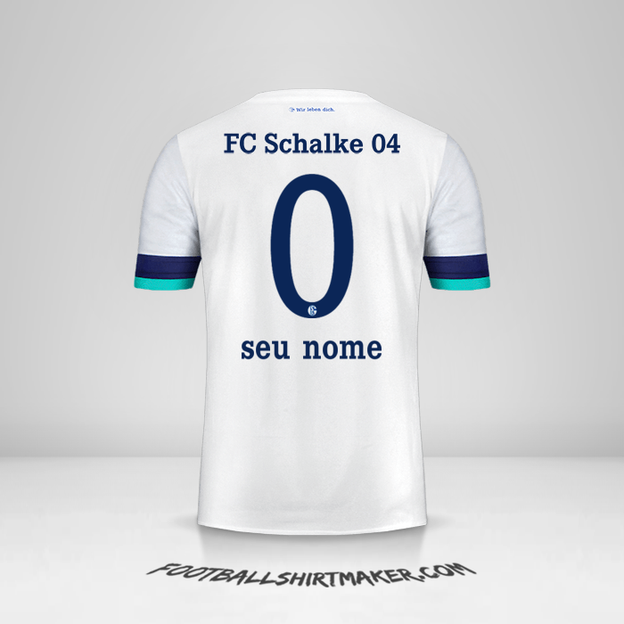 Camisa Schalke 04 2019/20 II -  seu nome - 0