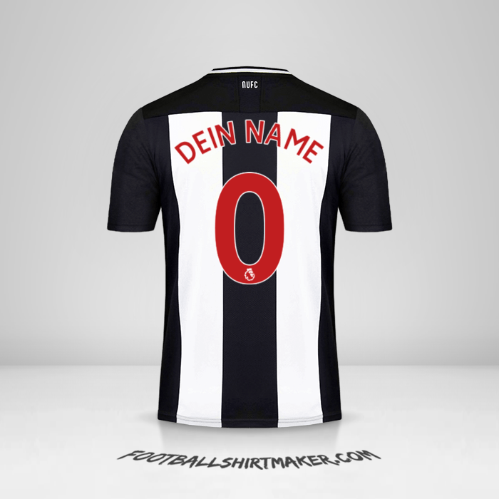 Trikot Newcastle United FC 2019/20 -  dein name - 0