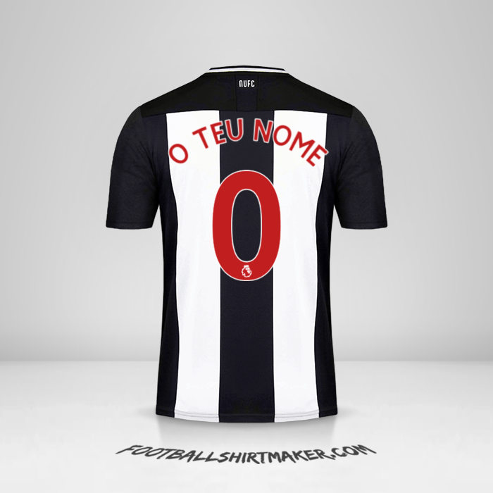 Camisola Newcastle United FC 2019/20 -  o teu nome - 0