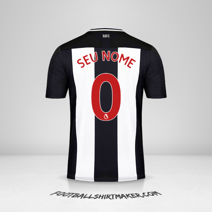 Camisa Newcastle United FC 2019/20 -  seu nome - 0