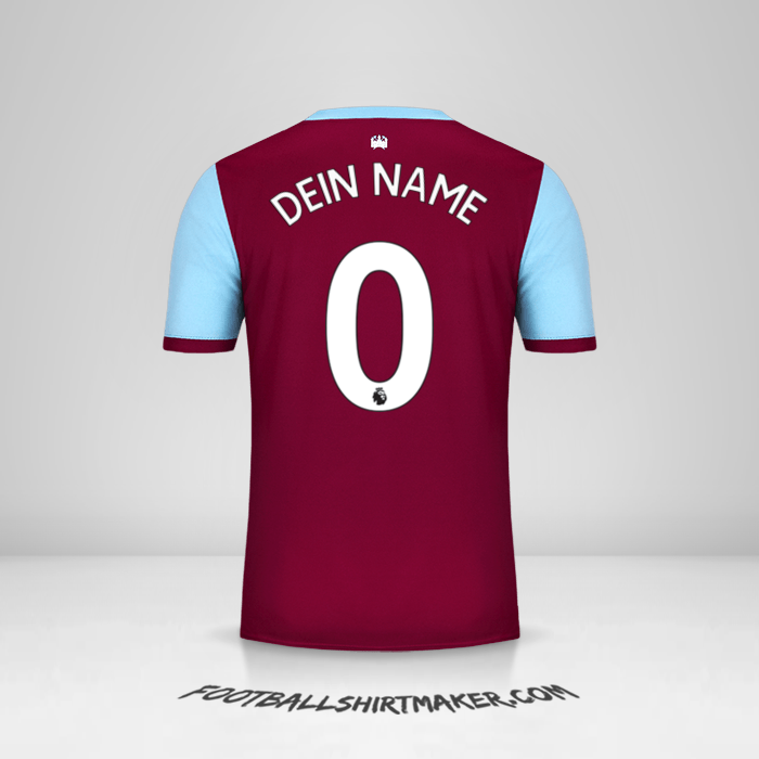 Trikot West Ham United FC 2019/20 -  dein name - 0