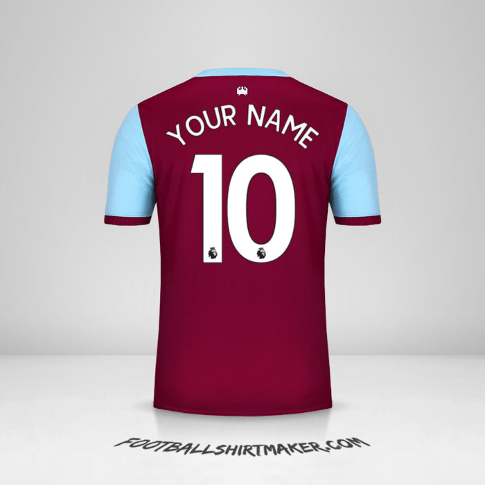 West Ham United FC 2019/20 jersey number 10 your name