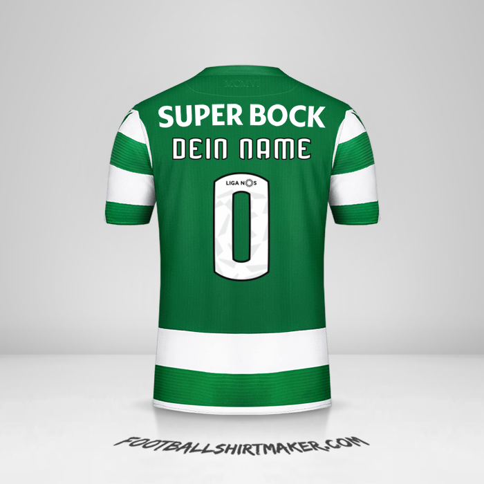 Trikot Sporting Clube 2019/20 -  dein name - 0