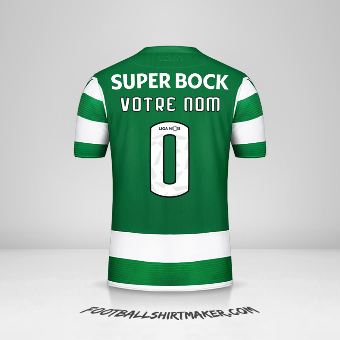 Maillot Sporting Clube 2019/20 -  votre nom - 0