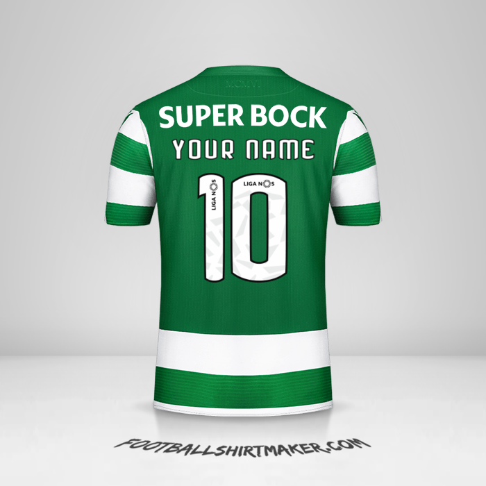 Sporting Clube 2019/20 shirt number 10 your name