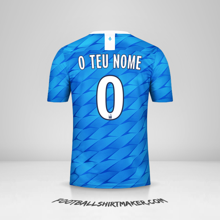 Camisola Olympique de Marseille 2019/20 II -  o teu nome - 0