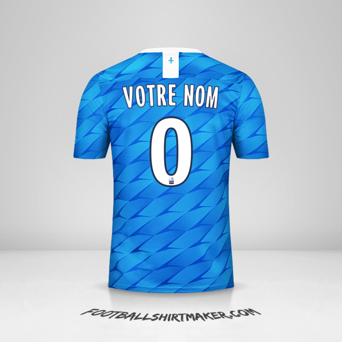 Maillot Olympique de Marseille 2019/20 II -  votre nom - 0