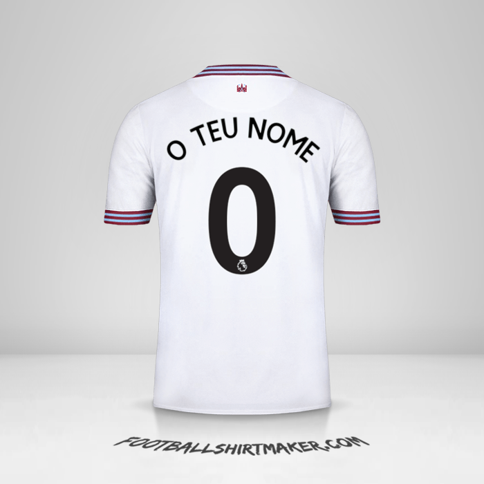 Camisola West Ham United FC 2019/20 II -  o teu nome - 0