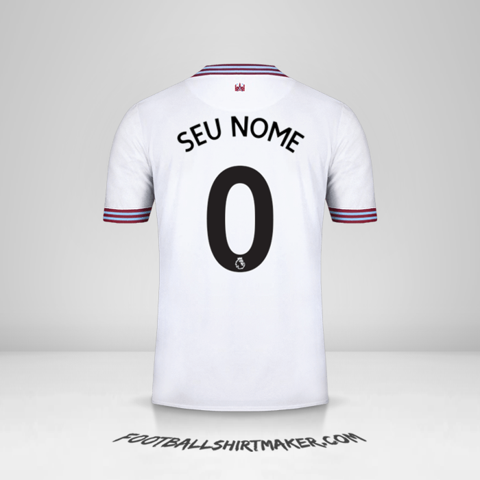 Camisa West Ham United FC 2019/20 II -  seu nome - 0