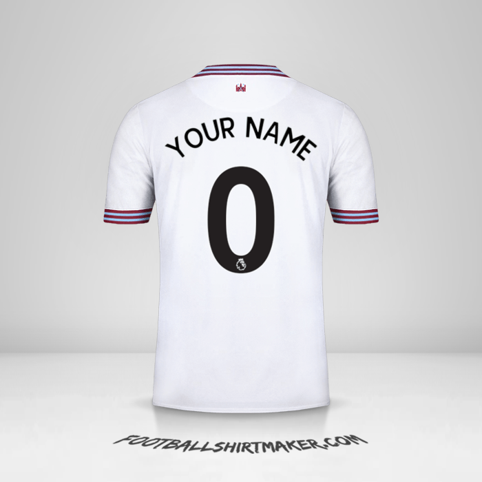 Jersey West Ham United FC 2019/20 II -  your name - 0