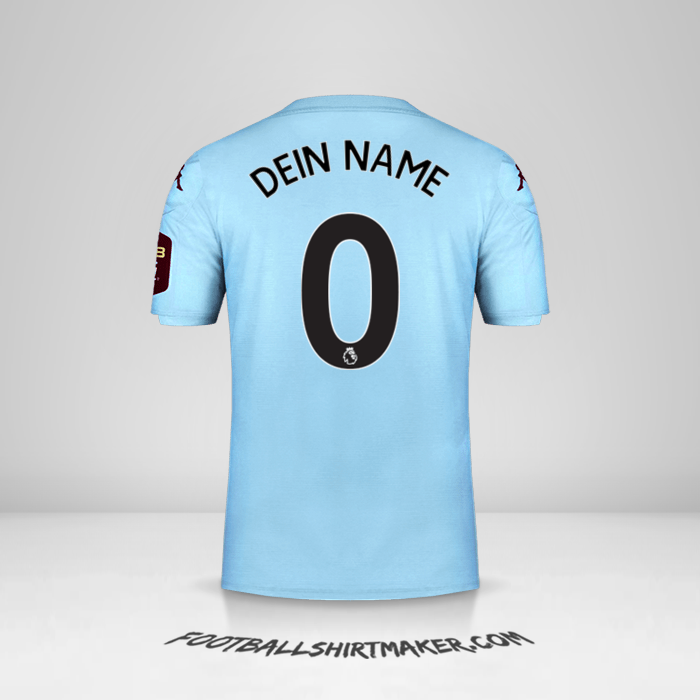 Trikot Aston Villa FC 2019/20 II -  dein name - 0