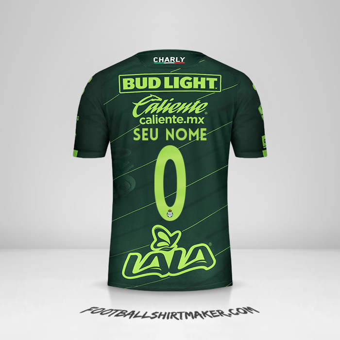 Camisa Santos Laguna 2019/20 II -  seu nome - 0