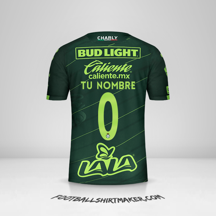 Jersey Santos Laguna 2019/20 II -  tu nombre - 0