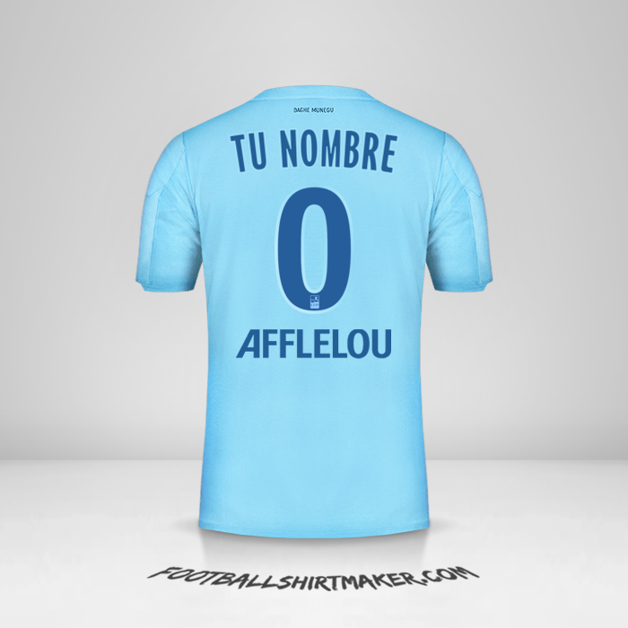 Jersey As Monaco 2019/20 III número 0 tu nombre