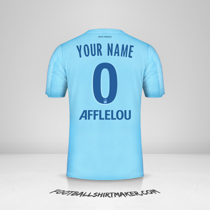 As Monaco 2019/20 III jersey number 0 your name