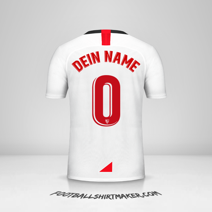 Trikot Sevilla FC 2019/2020 -  dein name - 0