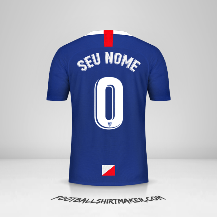 Camisa Sevilla FC 2019/2020 III -  seu nome - 0